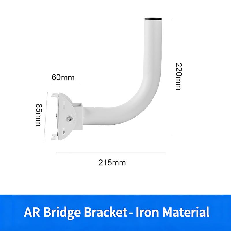 Weather Station Mounting Pole Adjustable Universal Outdoor Antenna Mount Bracket for Agricultural Weather Monitoring Use A1