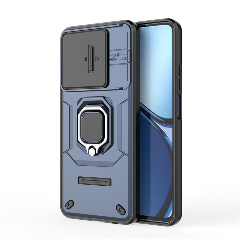 Shockproof Case For Realme C61 Case For Realme C61 Global Ring Holder Magnetic Back Cover For Realme C61 C 61 Push Window Case