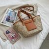 Women's Straw Bags  Shoulder Messenger Bags  Large Capacity Beach Bags  Designer  Summer Fashion  High Quality