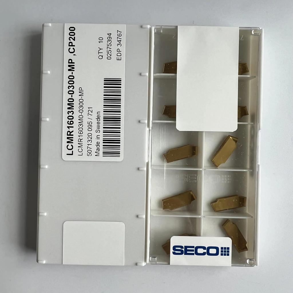 LCMF1603M0-0300-MP, CP200 / Industrial indexable Carbide Inserts 10 Pcs