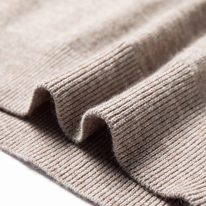 Men's Cashmere Wool Blend Crew Neck Pullover Sweater YTMTST6548