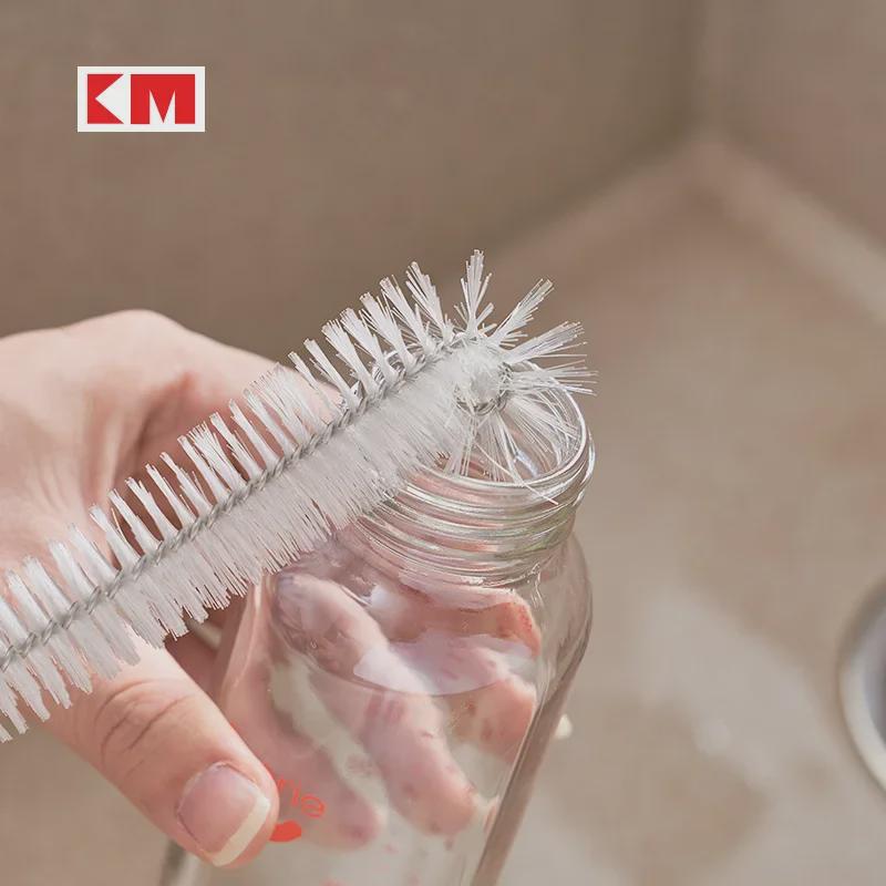 Kleines Reinigungsbürstenset mit Ausguss und Strohhalm für Teekannen, Schnuller und Flaschen