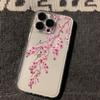 Pink Peach Blossoms Phone Case For Apple IPhone Air 11 12 13 14 15 16 Pro Max 14 Plus 17 Pro 17E 16e Silicone Bumper Soft Cover