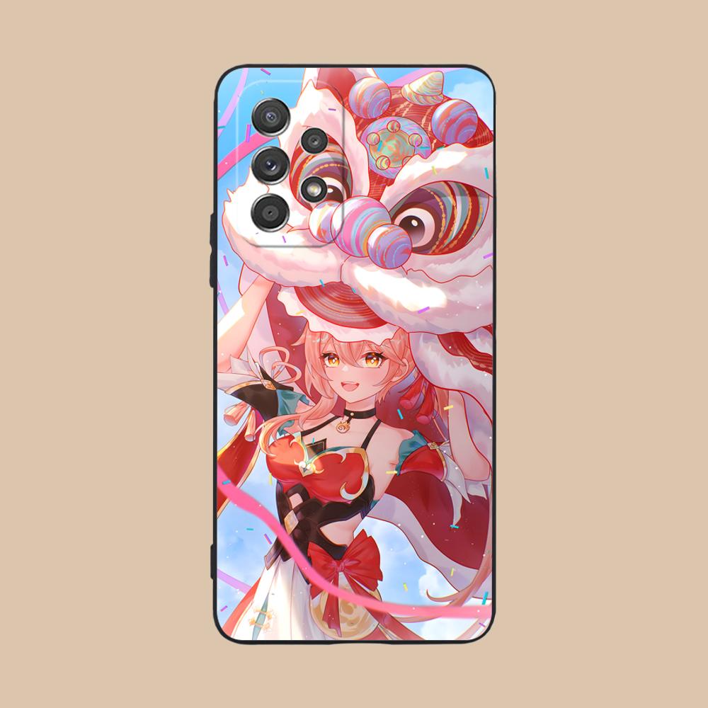 

HSR Guinaifen Matte TPU Mobile Phone Case for Samsung Galaxy A56 55 54 53 52 51 36 35 34 23 16 15 5G Colorful Cover Galaxy A51 5G