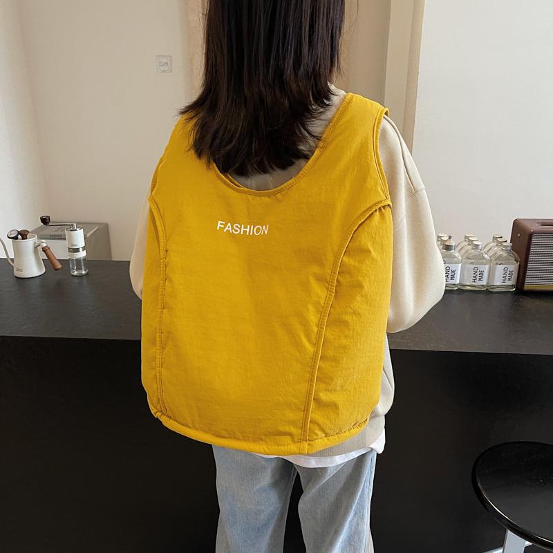 Nylon Backpack New Women'S Backpack Business Casual Large Capacity Computer Bag Simple Travel Backpack