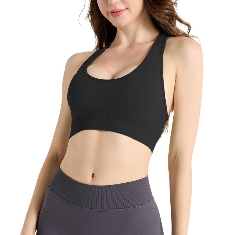 Baoshun Nahtloser Sport-BH – I-förmiges Unterhemd mit sexy Rücken für Yoga & Fitness