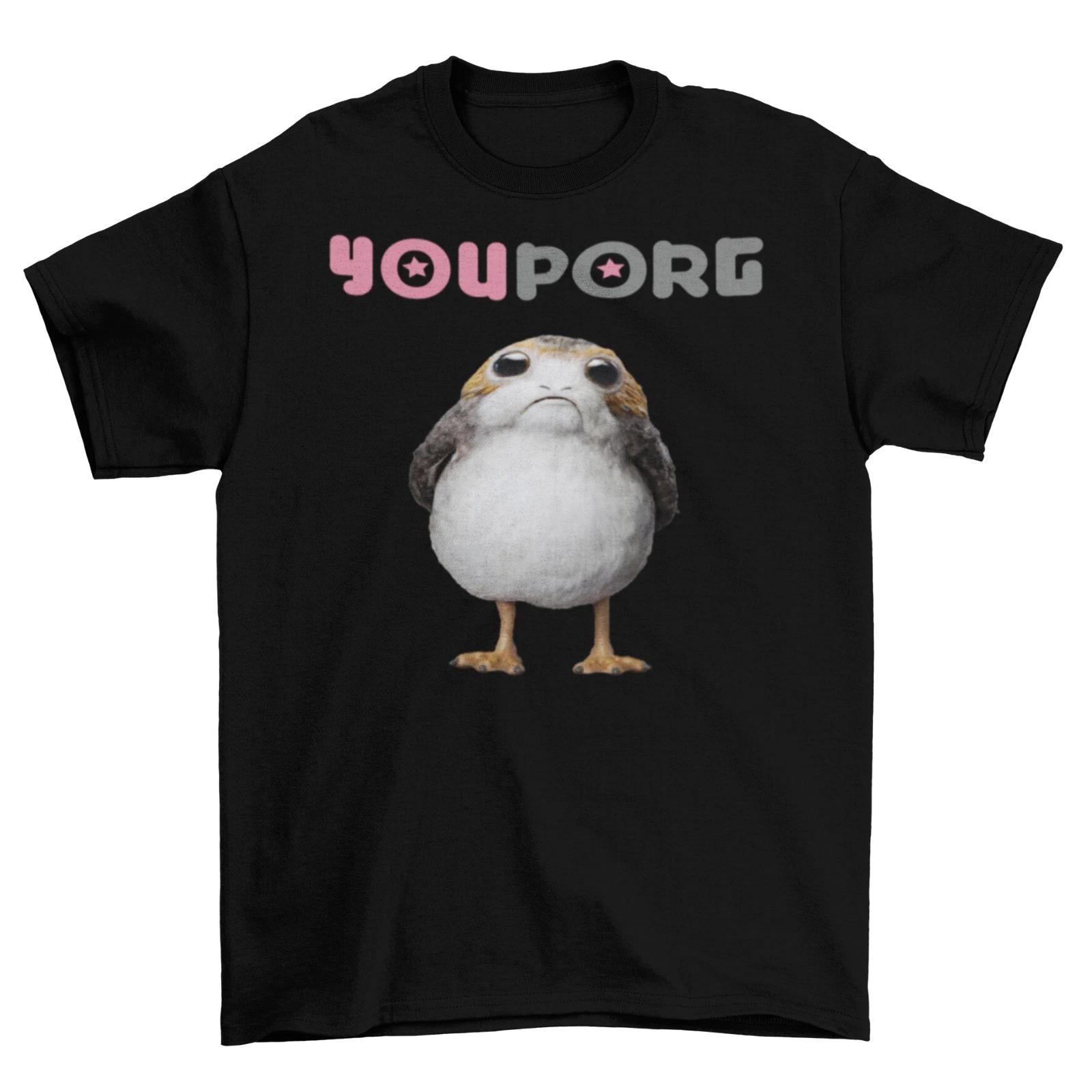 You Porg Star Wars T-Shirt Cotton Unisex Funny Adult The Last Jedi Galaxy New XS