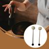Mallet Set, Doubleheaded Rod, Wooden Handle, Felt Rubber Ball for Various Striking , Ergonomic
