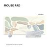 Offwhite Neutral Morandi Greygreen Stone Abstract Texture Playmat Minimalist Wabisabi Gaming Desk Mat