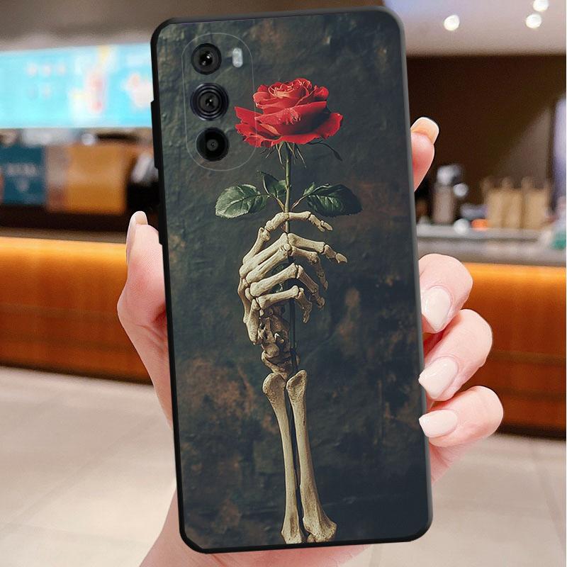 

Чехол для телефона Motorola Edge 50 40 Pro 60 50 40 30 Ultra Neo Fusion Moto G Play G Stylus G Power G Skeleton Art Moto Edge 30 Neo