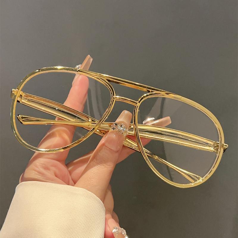 KAMMPT Vintage Pilot Sunglasses 2026 Men Fashion Oversize Outdoor Decor Shades Women New Trendy Brand Design Casual Sun Glasses