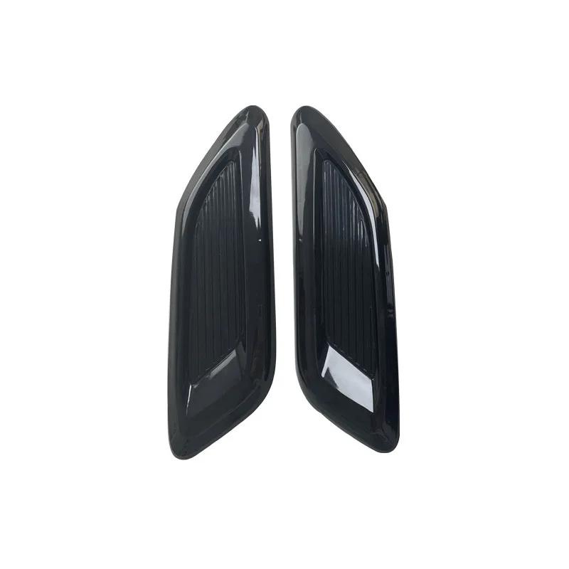 

2PCS airflow intake hood vent engine hood decoration side air outlet spoon shaped exhaust hood universal external accessories