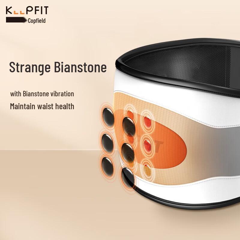 Keepfit Wireless Heated Lumbar Massager Belt KPF-W04