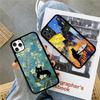 Black Cat Van Gogh Phone Case For IPhone 17 16 Pro Max 11 12 13 14 15 Hard PC+TPU Bracket Back Cover