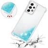 Compatible with Samsung Galaxy A53 5G Case Glitter Cute Clear Phone Case Floating Quicksand Shockproof Protective Bumper Silicone Soft TPU Case for