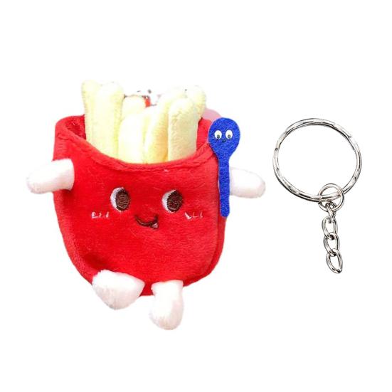 10cm Exquisite Key Fully Filled Pendant Chicken Legs Doll Decorative