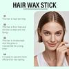 Strong Hold Hair Styling Wax Stick Anti-Frizz Control for Flyaways & Curls Tames and Smooths Hair Styling Balm for Men and Women