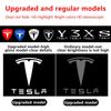 Car Sticker 2025 New Tesla 2pcs For Tesla Model Y 3 S X Door LED Logo Projector Puddle Light Super Bright Welcome Light Laser Sh