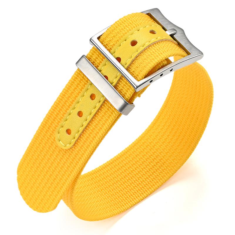 Nylon Strap 20mm 22mm Thick Premium Ballistic Nylon Strap for Men and Women Washable Bracelet Bracelet Watch Accessori