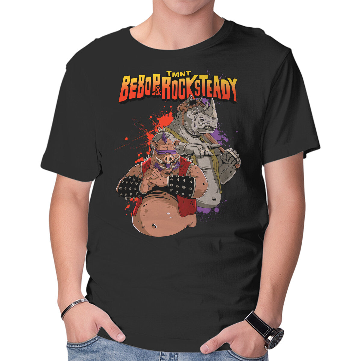 Unisex Crew Neck T-Shirt Enemies Of Nostalgia Graphic Short Sleeve Casual Tee M