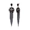 Jewellery Earrings for Women Crystal Tassel Handmade Earrings for Girls and Women