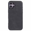 X-LEVEL Bojue-3 Series For iPhone 16 Case Anti-Scratch Leather Coated PC+TPU Back Cover