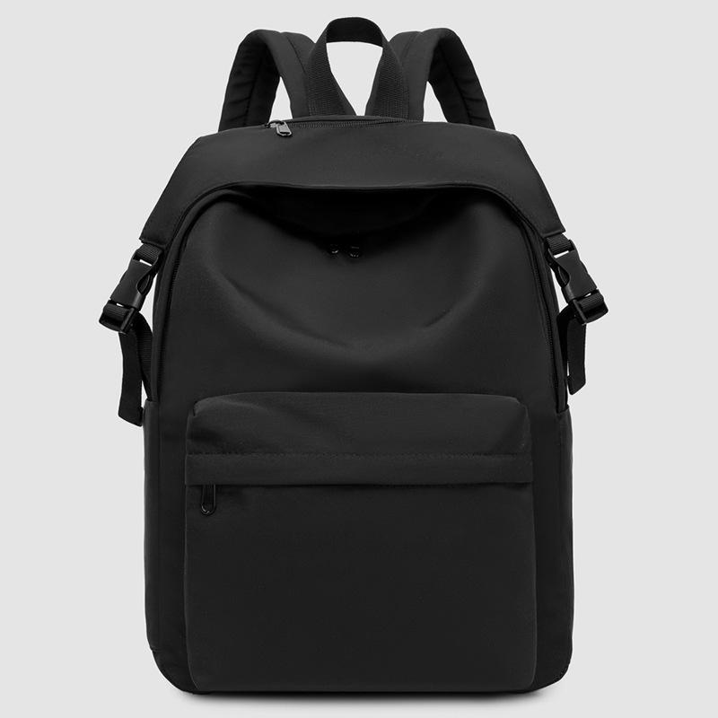 

Simple Travel Backpack Solid Color Backpack Casual Backpack Large Capacity Student Backpack Backpack one size fits all чёрный