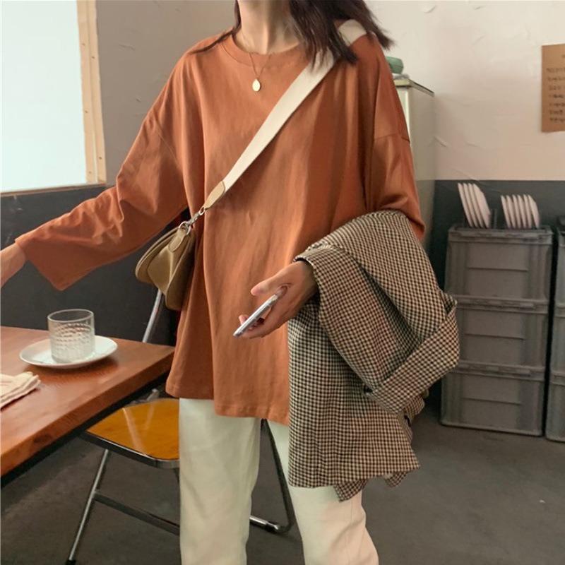 Women's Top Long Sleeved T-shirt Base Shirt