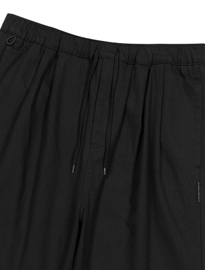 YESEYESEE [25Ss] Elastic Easy Cotton Pants Black