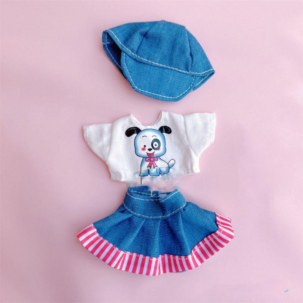 Mini Animal Doll Outfit Cute Fashion Skirts  Obitsu 11 Ob11 Doll/ Ob11 Gsc 1/12 Bjd Molly Body