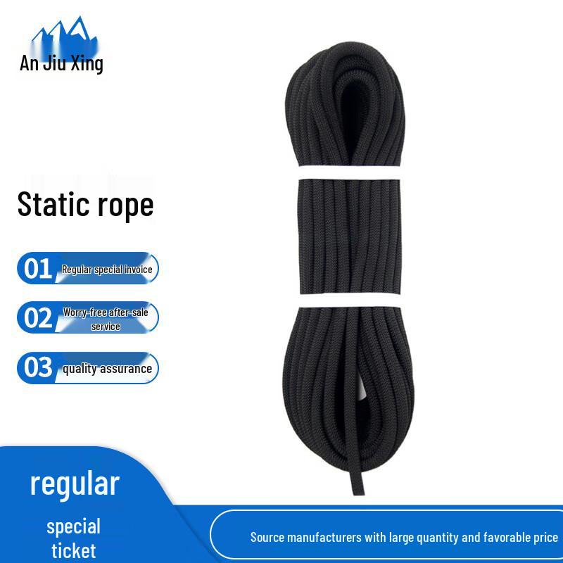 Anjiuxing Outdoor Rock Climbing & Rappelling Static Rope