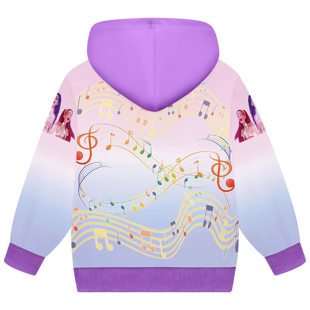 Girls Boys Hoodie Casual School Outdoor Sweatshirts For 2-12 Years Kids