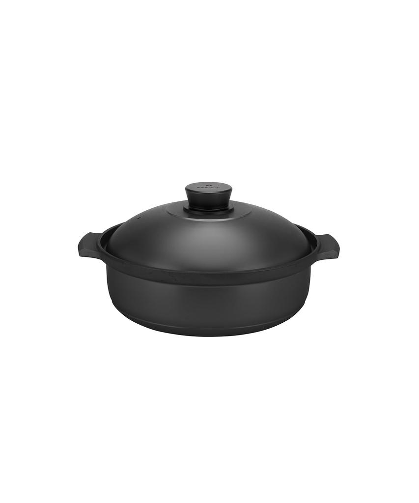 Snow Peak Outdoor Feast Pot 30cm Black Pot for and Overnight Stays CS-250-BK - Camping, Outdoors, BBQ,