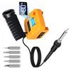 High Power 60W Cordless Soldering Iron Portable Design LED Indicators ABS Metal Construction Fit for Welding Electronics