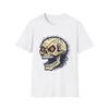Unisex Softstyle T-Shirt Totenkopf Gothic Aggressiv Knurrend