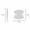 Clear Car Door Handle Bowl Sticker Protector Film Anti-Scratch Sticker Universal