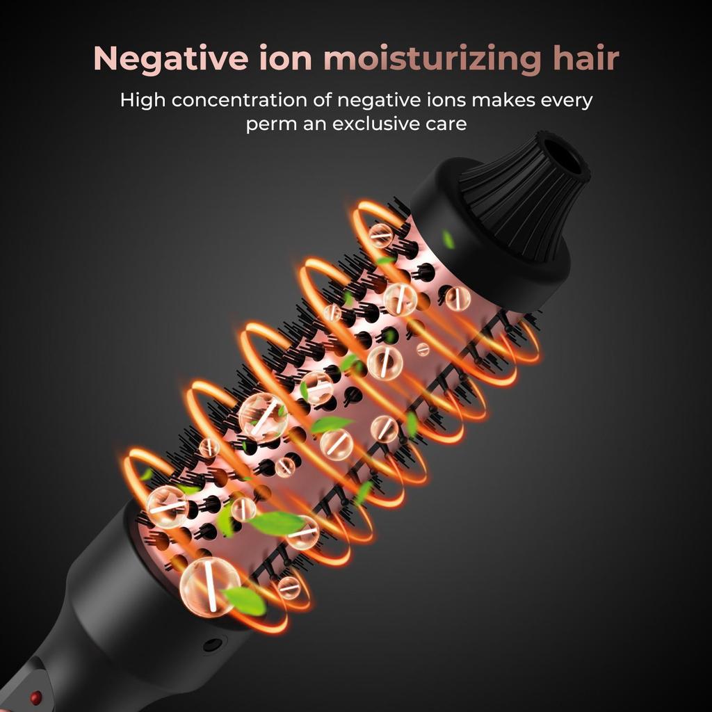 Dual-Function Curling and Straightening Iron for Large and Inward Curls and Bangs - Hot Seller Overseas