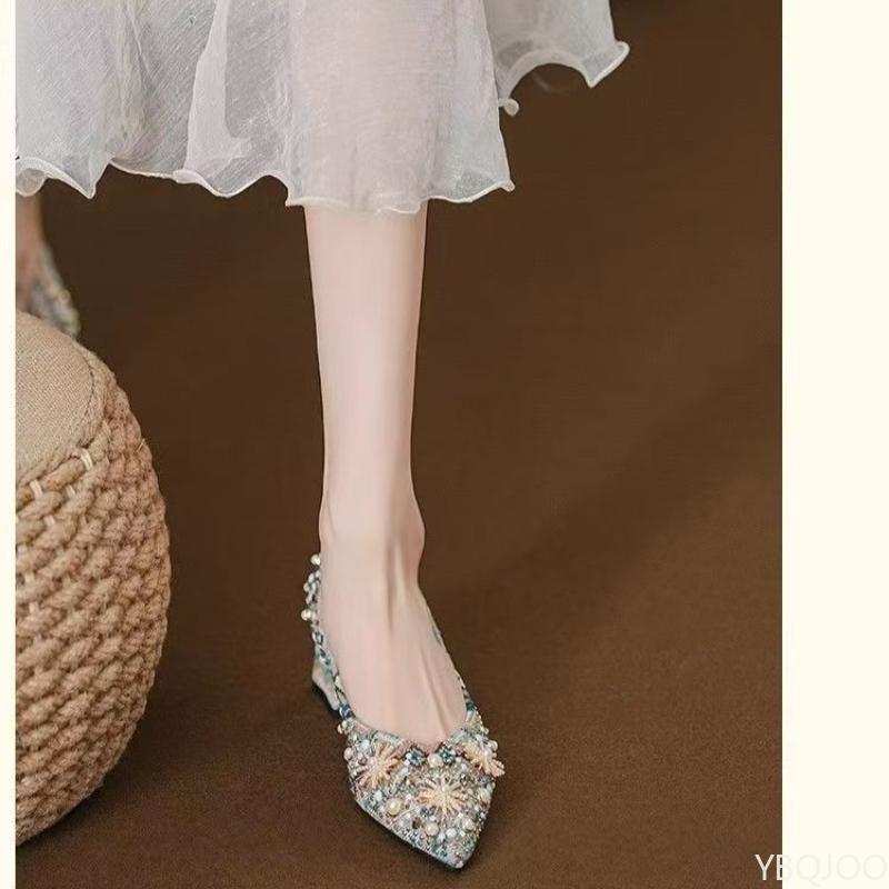 Women's Retro comfortable shoes New 2025 spring Pointed Toe Fashionable versatile Women Flats Classic Elegant minimalist Shoes