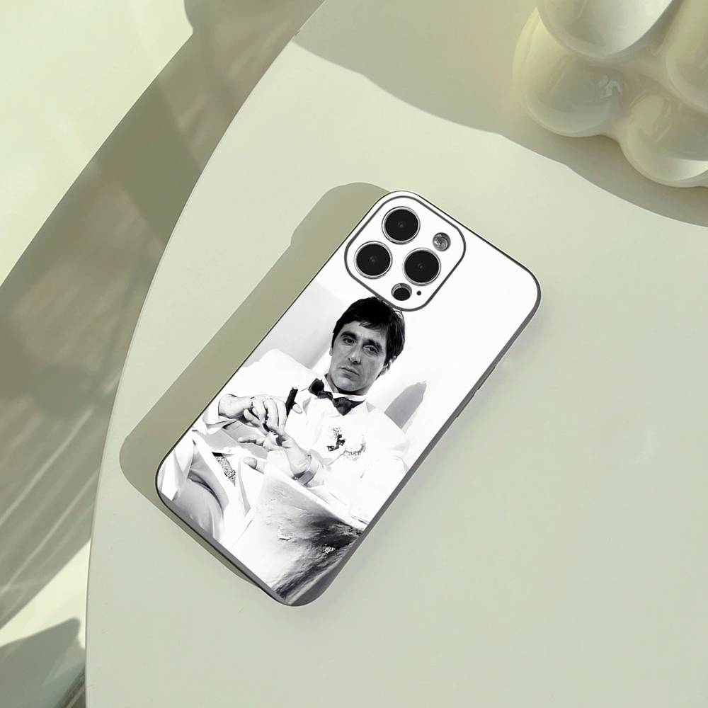 

S-Шрам-Мода Горячий Чехол Для Телефона Для iPhone 17,16,15,14,13,12,11 Pro Max,16Plus,XS Мягкий Черный Чехол iPhone13PRO