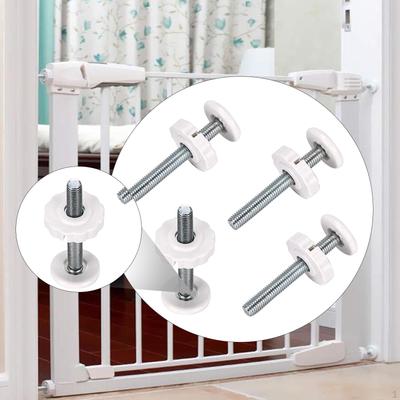 4 Pack Gate Threaded Spindle Rods Fasteners for Home Stair Railing