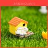 Adorable Resin Animal House Figurines Perfect For Diy Miniature Moss Landscapes