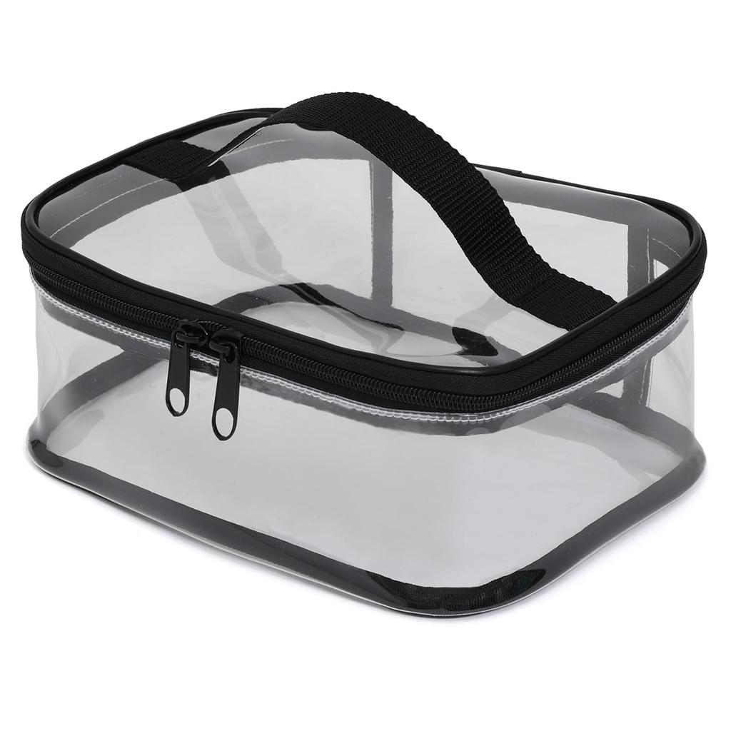 Astro Clear Pouch Vanity Pouch PVC transparent bag Transparent and visible contents Vanity case Large capacity Makeup Makeup Cosmetics Handheld