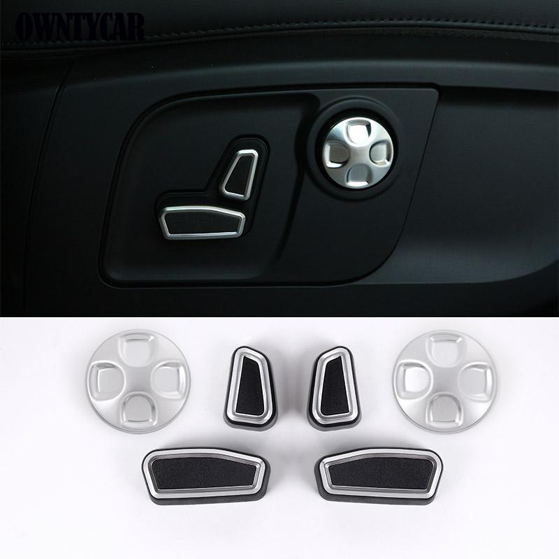 ABS Silver For Maserati Levante 2016-2025 Interior Accessories Car Interior Stickers Gear Shift Panel Cover Trim Stickers