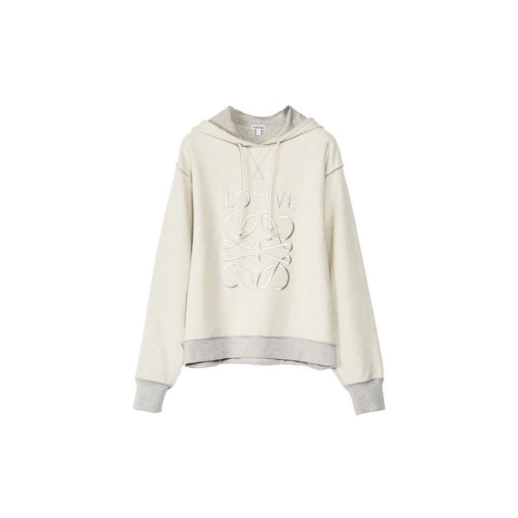 

Loewe Anagram Hoodie Серый Меланж Женские Топы S359341X98-1440 M