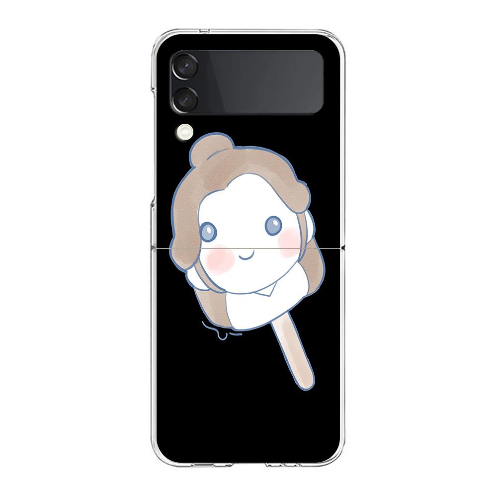 Heaven Officials Blessing TGCF Clear Phone Case For Samsung Galaxy Z Flip 4 Case High Hard Shell On For Galaxy Z Flip 3 5G Cover