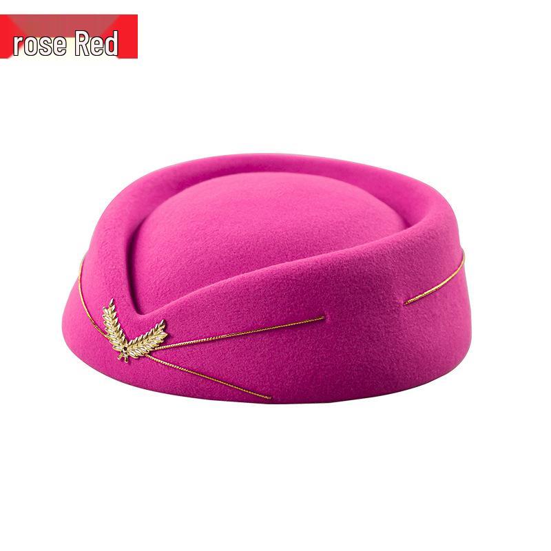 Flight Attendant and Front Desk Performance Etiquette Hat