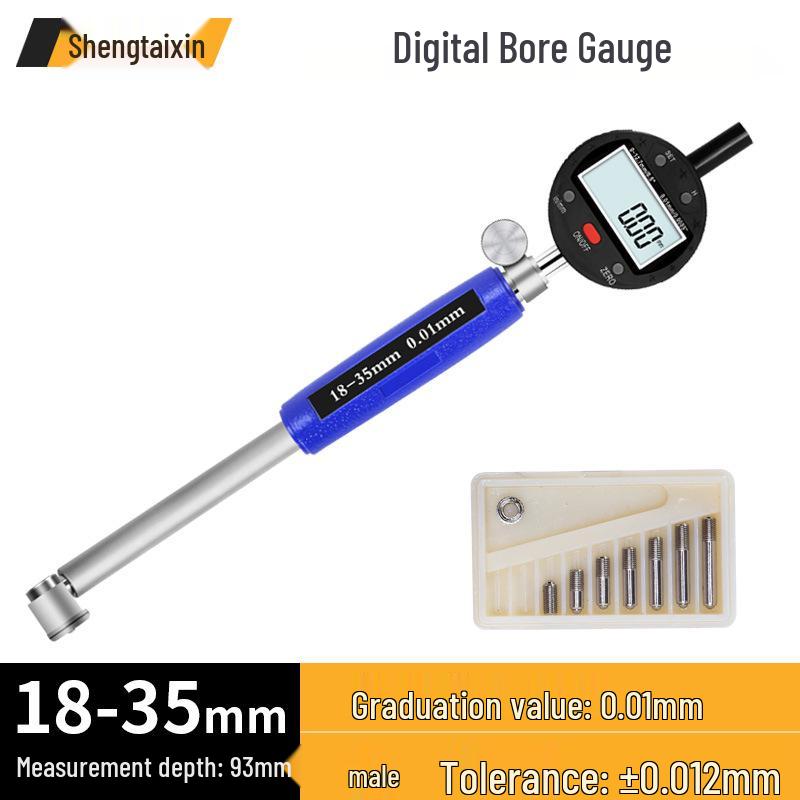 Shengtai Xin High Precision Digital Inner Diameter Micrometer Set with Electronic Bore Gauge and Free Shipping
