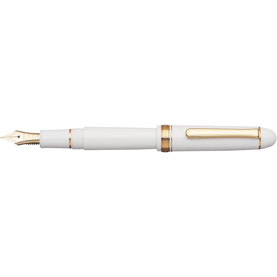 Platinum New #3776 CENTURY Fountain Pen Chenonceau White Fine Nib PNB-15000#2-2
