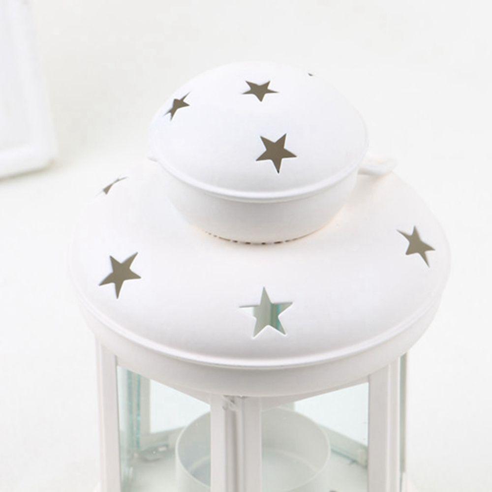 Fransk Vintage Anheng Stjerne Modeller Jern Lanterne Hjemmedekorasjon Lysestake Lysestake