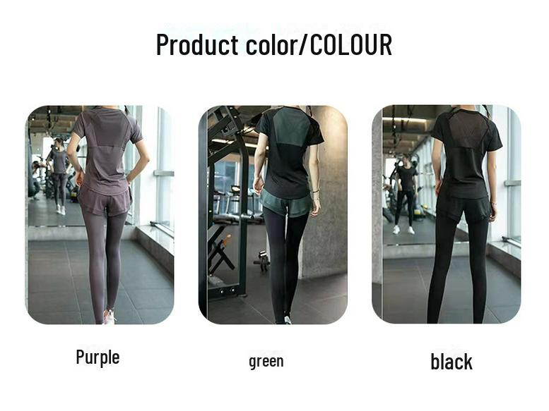 High-Grade Women's Yoga and Fitness Quick-Dry Two-Piece Suit for Spring and Autumn